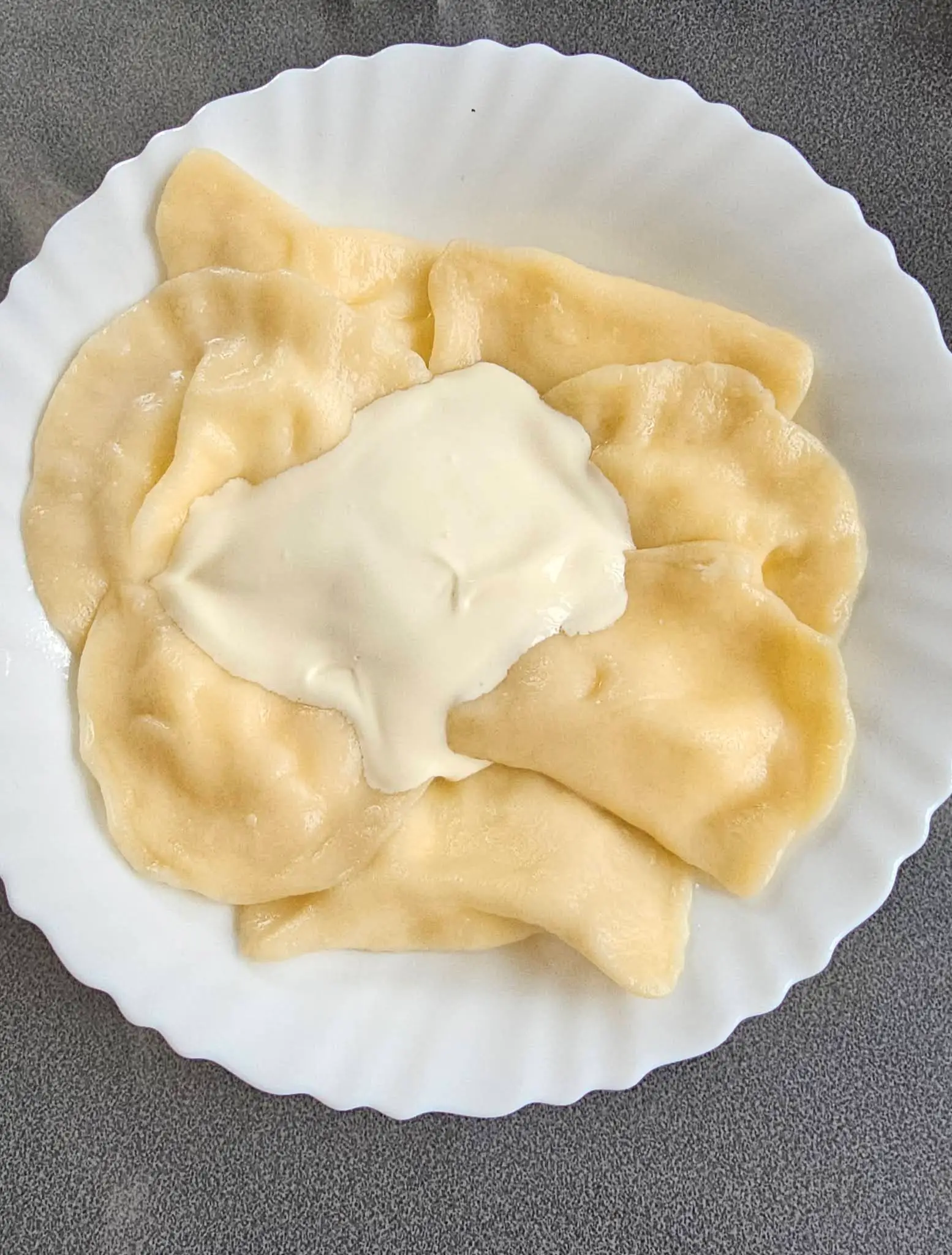 Virtinių patiekalo nuotrauka